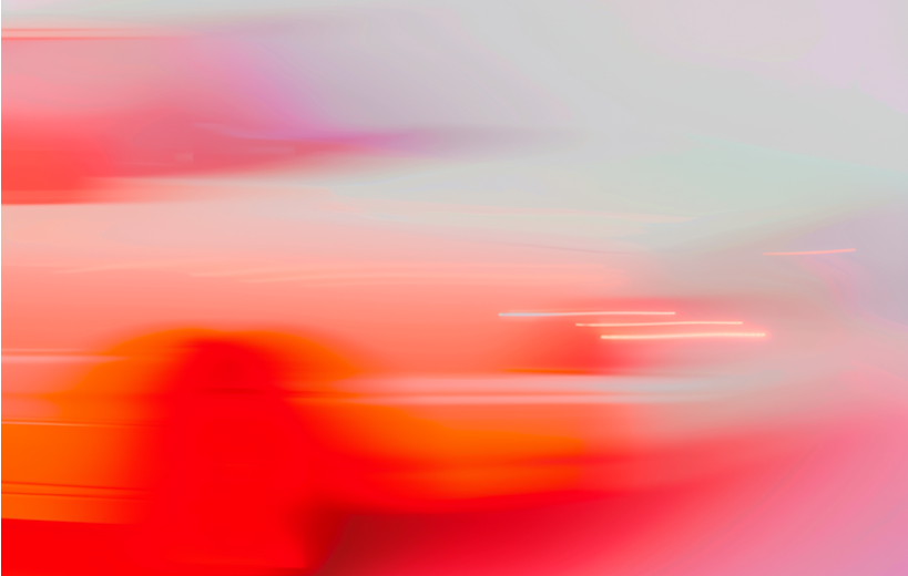 Abstract red and pink blurred for brand strategy guide
